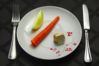 Vegitables on a plate